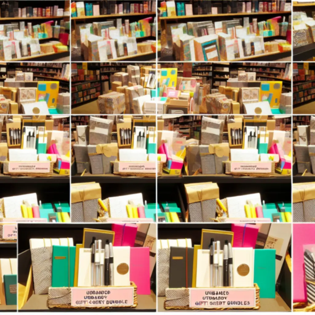 Kiemelt papír-írószer ajándékcsomagok látványos összeállításban