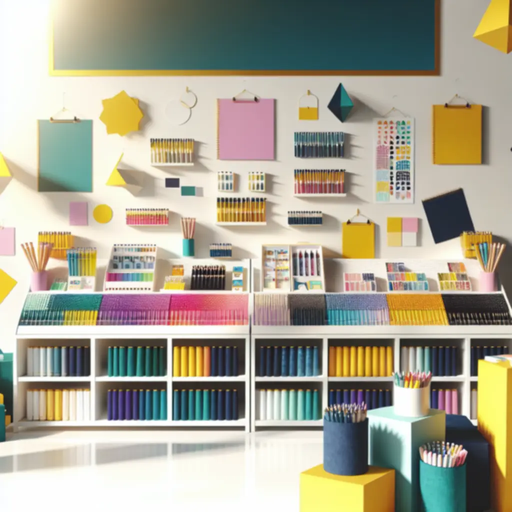 Vibráló írószer válogatás: tollak, matricák és füzetek a Stacioona shopból